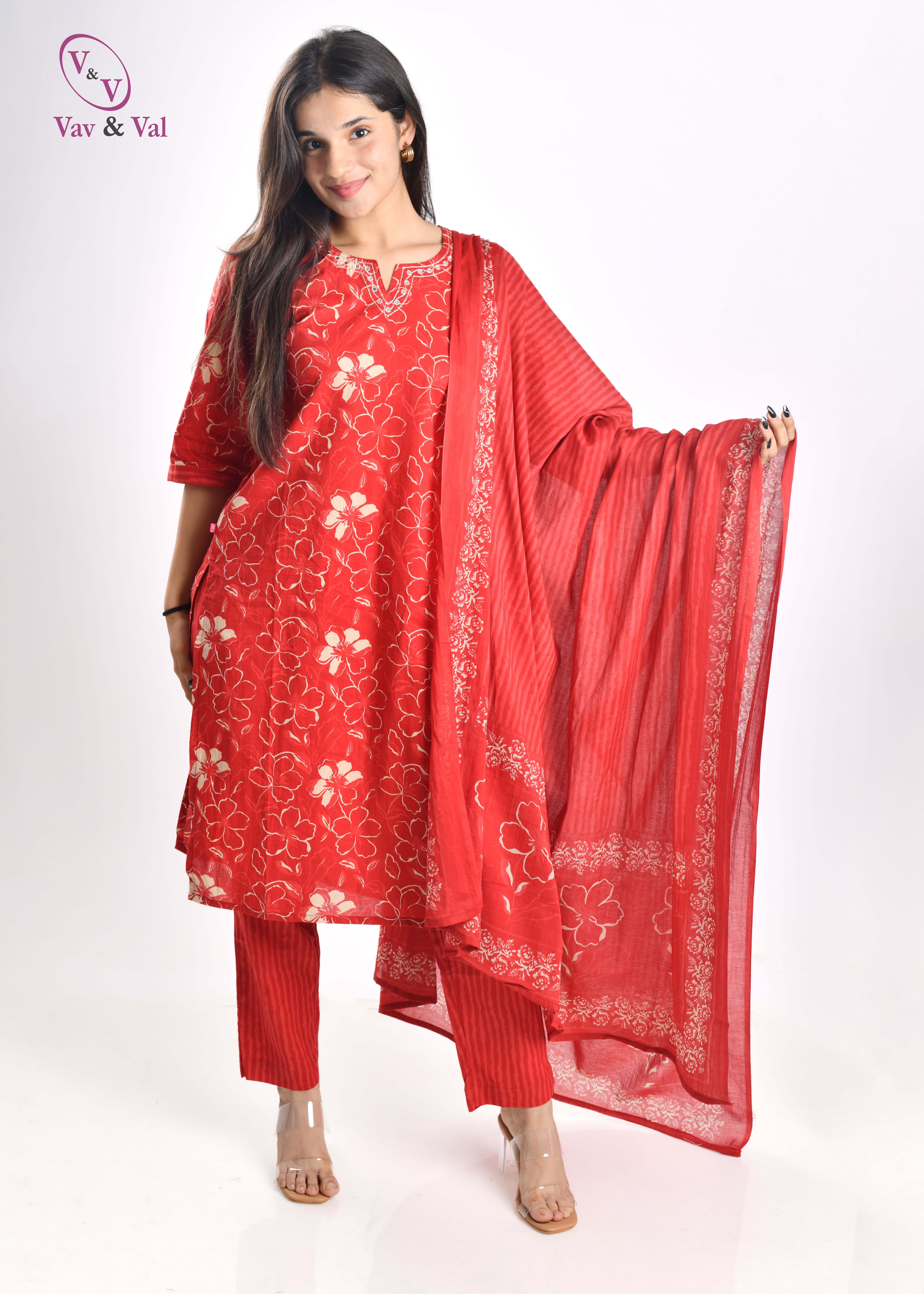 Jaipur fabric cotton Kurthi - Image 2