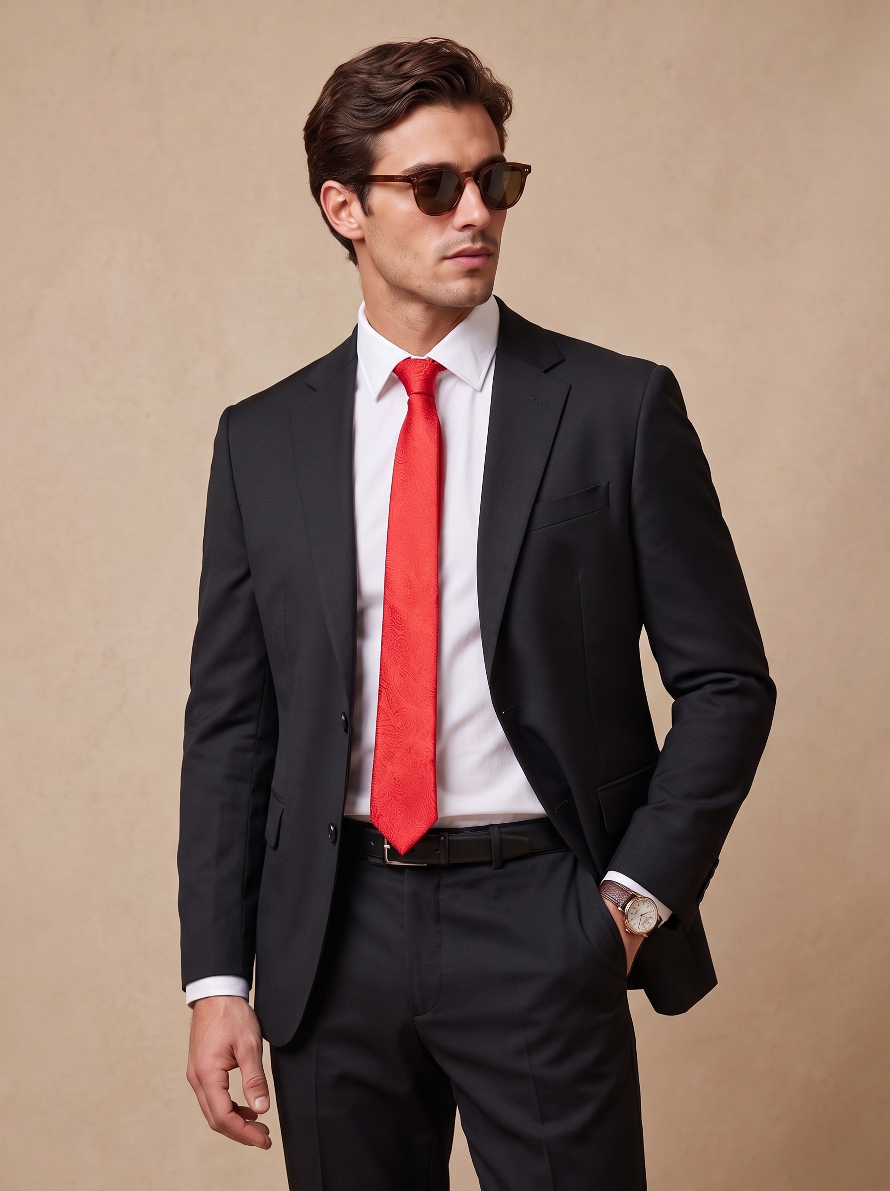 Dark Grey 2-Piece Blazer