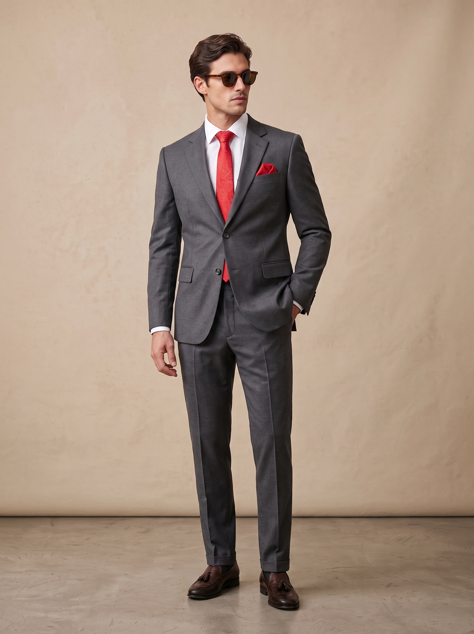 Medium Grey Formal Blazer